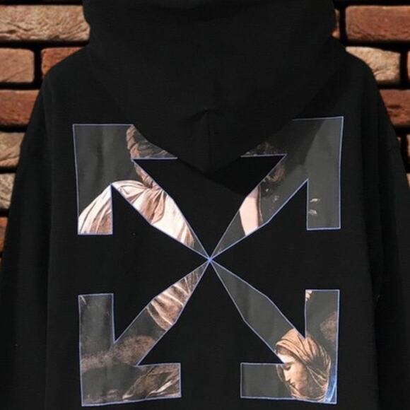 off-white black hoodie - Picture 4 of 5